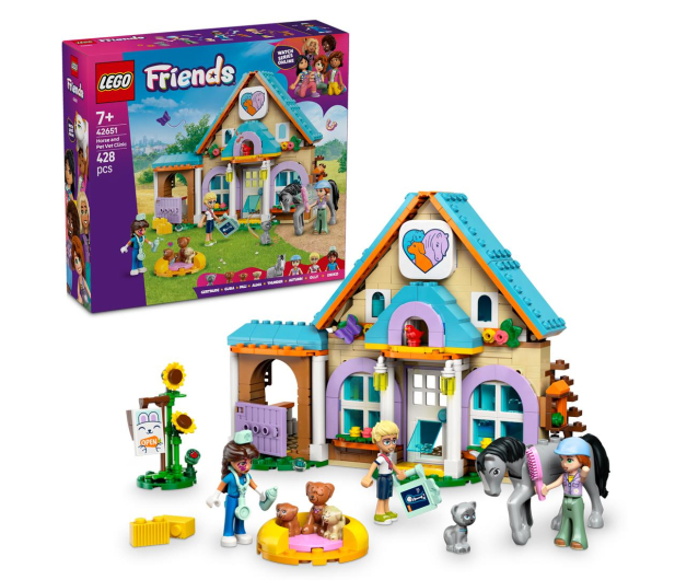 LEGO Friends 42651 Koń i lecznica dla zwierząt - 1284098 - zdjęcie 2